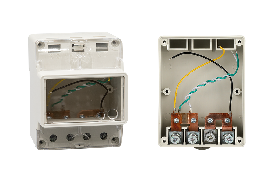 DDS-08（4P 单相导轨表表壳）