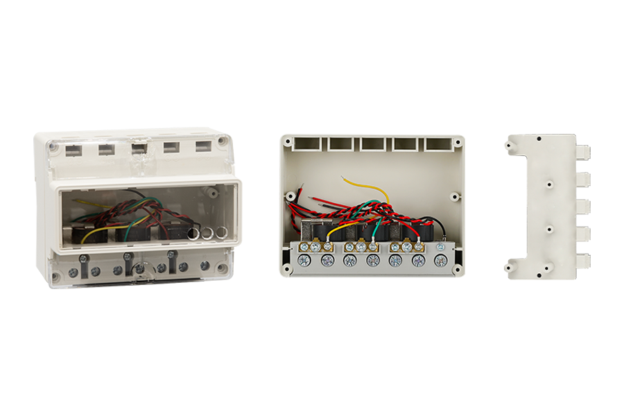 DTS-02（大A、7P三相导轨表表壳）